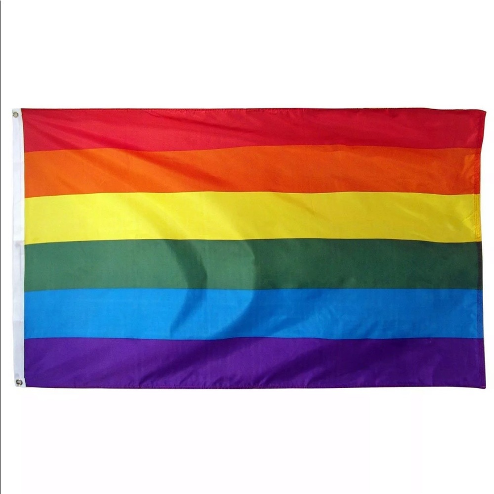 Rainbow Flag 3 x 5 FT 36" x 60" LGBT Flag Grommets